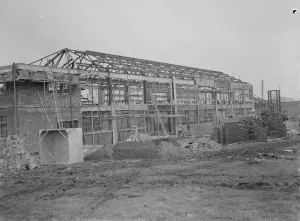 The construction of the new factory for British Sisalkraft Ltd at Strood, Kent
