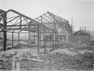 The construction of the new factory for British Sisalkraft Ltd at Strood, Kent