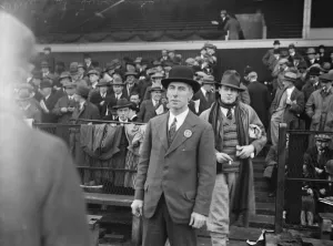 Cooper, new secretary of England Rugby Union at Twickenham. 17 January 1925