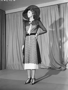 Coronation gowns shown at the London Exhibition. Beautiful gowns which will be seen