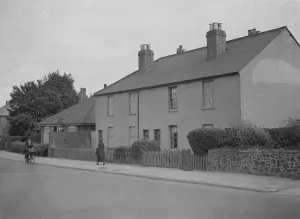 Bicycle Prints: Cottages condemed. 1937