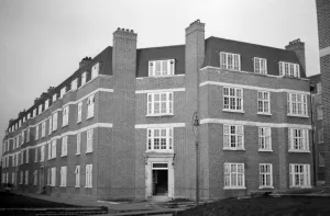 Living Conditions Prints: Council flats, Fairfield Street, Wandsworth, London. Architects : William and Ed Hunt