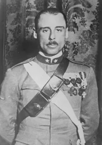 Headshot Prints: Count Giorgio Carlo Calvi of Bergolo who is to marry Princess Yolanda of Italy
