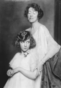 Countess Colloredo. ( with daughter ) 16 November 1926