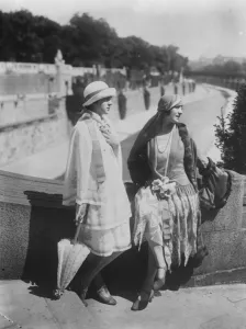 Countess Koller and Baroness Demeter. 24 June 1926