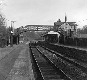 Images Dated 3rd September 2015: Cowden Station, Kent, England c. 1970s Credit: TopFoto