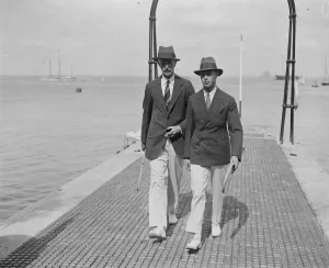 Cowes week Opens on the Isle of Wight, of the South Coast of England The Duke of