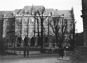 Cracow, Poland. The University. 24 October 1921