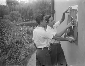Twins Prints: The Crayford Twins. 1939