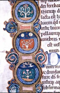 Creation of Heaven & Earth. (Lambeth Bible) History of London - Vauxhall / Lambeth