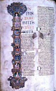Creation (Lambeth Bible) History of London - Vauxhall / Lambeth