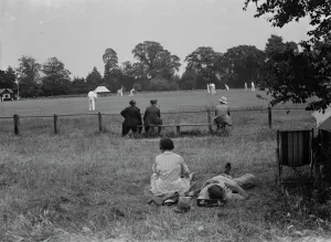 Cricket at Chislehurst. 1935