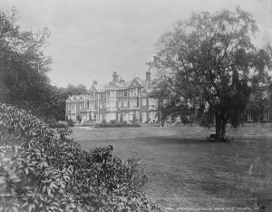 Critical illness of Queen Alexandra. Sandringham House, Norfolk, where HM is