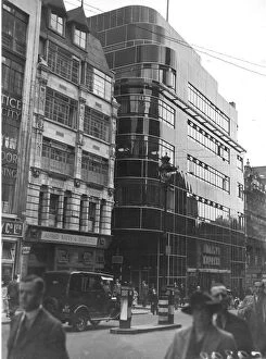 Architecture Collection: The Daily Express Building in Fleet Street was built in 1931, all black and clear
