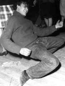 Celebration Prints: Dancing in a club in Paris 1950s dance / dancing / party season / celebration /