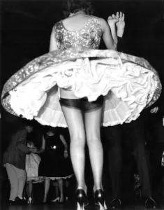 Dancing jive or jitterbug 1950s dance / dancing / party season / celebration / happy