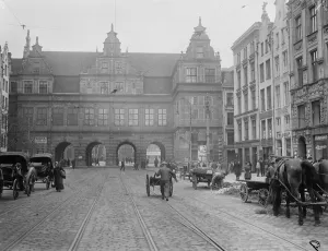 Dantzig, Poland Zielona Brama House. Home of Ancient Polish Kings 24 October 1921