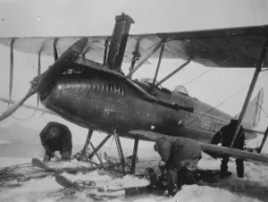 Daring attempt to drift across polar sea. Helplessly locked in ice for twenty four months
