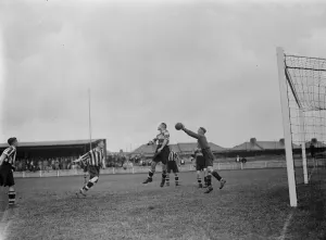 Dartford football. L Jackson, goalkeeper. 1937