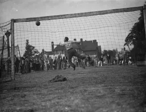 Game Prints: Dartford grammer school fete. Penalty contest. 1938