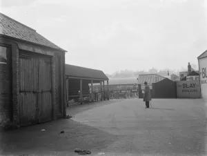 Dartford markets new forecourt. 1937