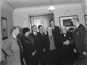 Religious Prints: Dartford Methodists Ministers. 1937