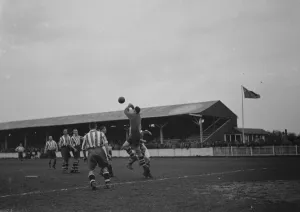 Dartford versus Northfleet. Action from the game. 1939