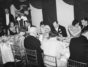 David Griegs birthday party in Farnborough. 1935