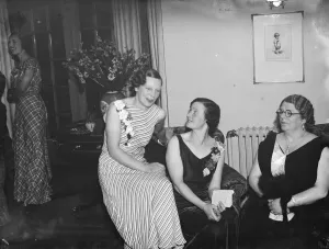 David Griegs birthday party in Farnborough. 1935