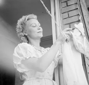 Day in the life of a Midinette. a Parisian seamstress, salesgirl in a clothes shop