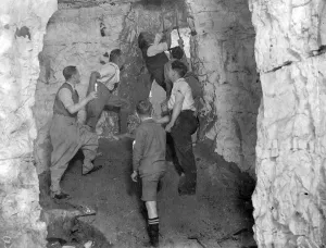 Dene Hole in Bexley, Kent. 1934