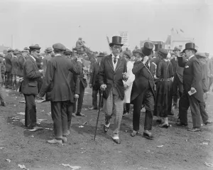 Top Hat Prints: Derby day at Epsom Mr James de Rothschild 1 June 1921
