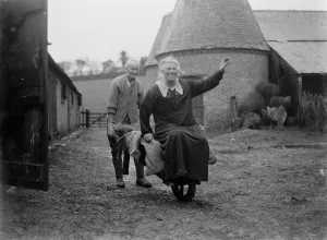 Diamond wedding. Couchma. Franks Farm. Horton Kirby. 1934
