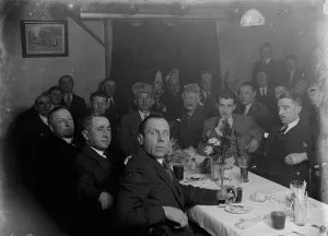 Dinner Prints: Dinner at the Rat and Sparrow Club, Chelsfield, Kent. 1935