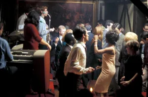Celebration Prints: Disco dance of sixties dance / dancing / party season / celebration / happy vintage