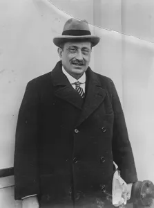 Discovered microbe of sleeping sickness. A photograph of Dr Aldo Castelani, discoverer
