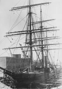 The Discovery in a new role. Scots famous polar ship the Discovery is