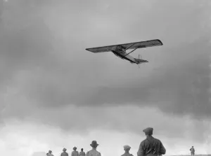 Ditchling Beacon, South Downs East Sussex, England Inter Club Gliding meeting