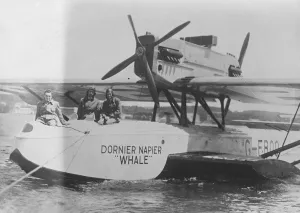 The Dornier Napier Whale. Built by the Dornier works at Friedrichshafen for Courtney
