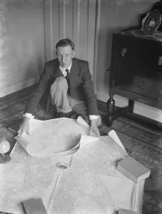 Personality Prints: Dr Hugh Percival Wilkins PhD FRAS 1896 - 1960 was a British engineer by profession