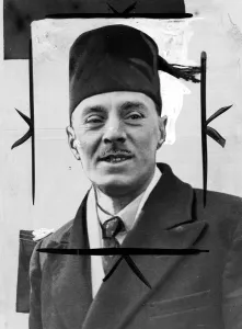 International Herald Tribune Prints: Dr Khalid Sheldrake, the son of an English pickle manufacturer