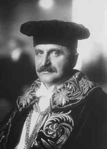 Dr Norden, the new rector of Berlin University. 17 October 1927
