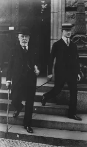 Dr Rathenaus successor. Herr Von Haniel, who is named as successor to Dr Rathenau