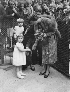 The Duchess of Kent open the new Community House, a social centre attached the Tatchbrooke