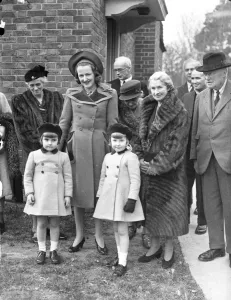 The Duchess of Norfolk opened the spring bazarre organised by the Sussex branch of