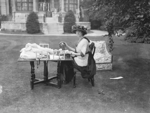 Duchess of Westminsters at Gifford House, Roehampton. 17 May 1923