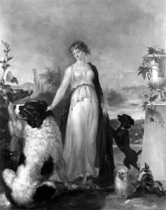 Personality Prints: The Duchess of York c. 1810 by Peter Eduard Stroehling - oil on copper in The Royal Collection
