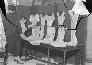 Duchess of York to sell lingerie at Royal School of Needlework exhibition. Lady Smith Dorrien