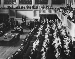 Interior Prints: The Duke of Devonshire opens new parliament at Ottawa On the right acting Premier