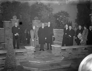 The Duke and Duchess of Gloucester opened the Ideal Home Exhibition at Olympia. Photo shows